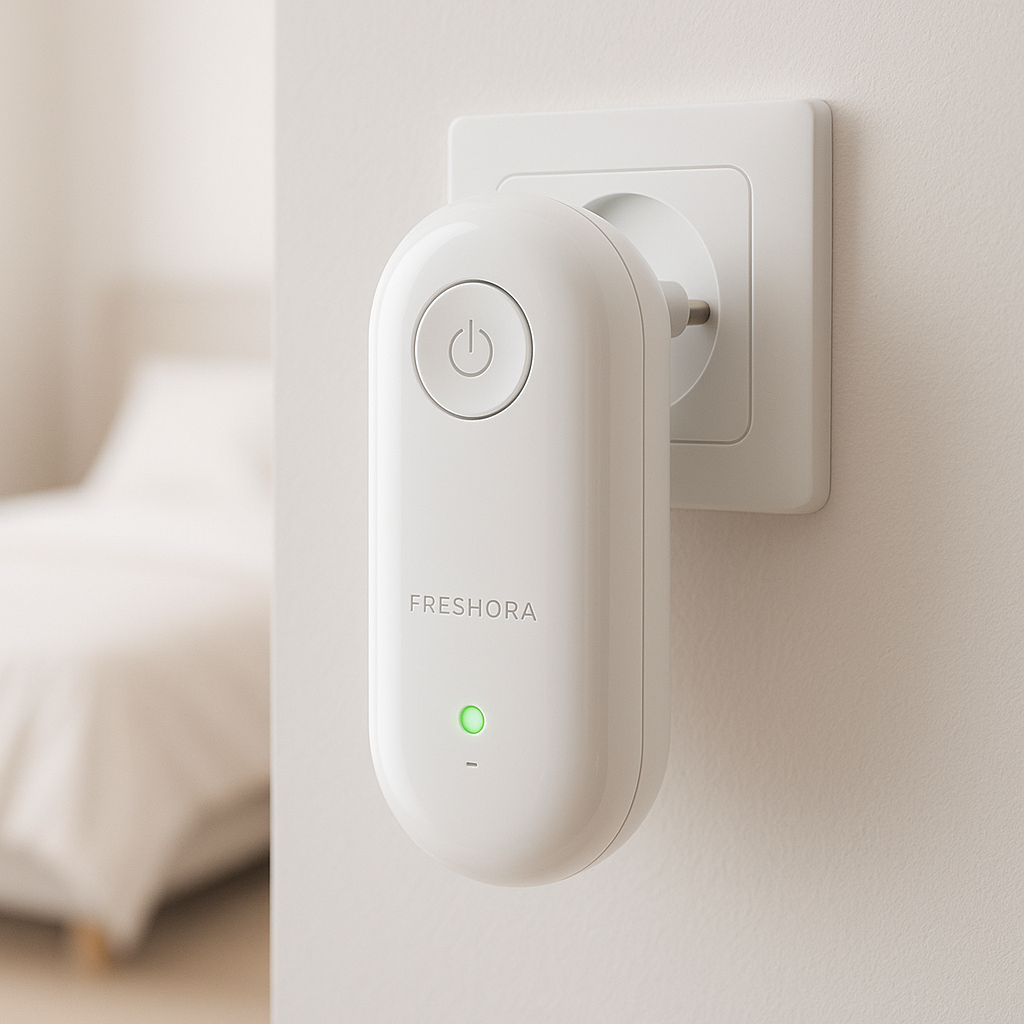 ™Freshora Air מסייע להפחית חלקיקי אבק באוויר